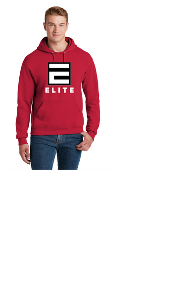 ELITE SOFTBALL PLAYER 50/50 HOODIE LONG SLEEVE WITH NUMBER
