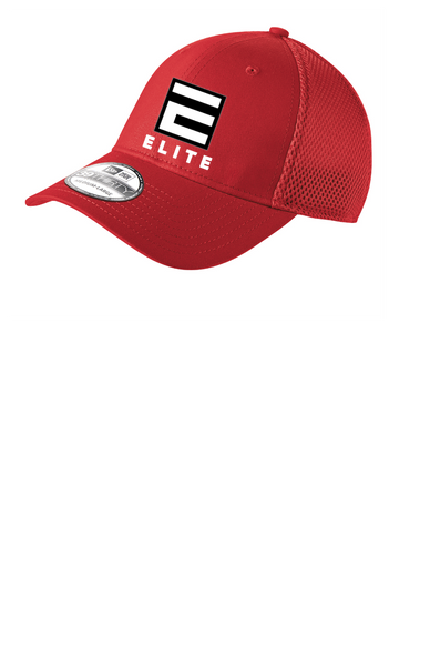 ELITE SOFTBALL EMBROIDERED STRETCH MESH BAK FITTED MENS HAT