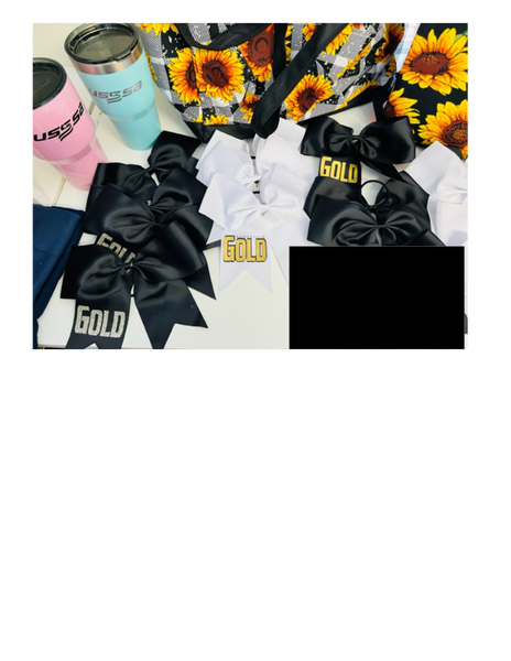 GAINESVILLE GOLD SOFTBALL BOWS