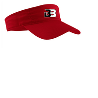 BAKER BALLERS VISOR BB LOGO RED OR BLACK