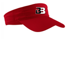 BAKER BALLERS VISOR BB LOGO RED OR BLACK