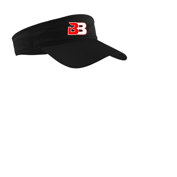 BAKER BALLERS VISOR BB LOGO RED OR BLACK