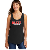 BAKER BALLERS COTTON LADIES FIT REG TANK  WORD LOGO