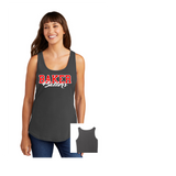 BAKER BALLERS COTTON LADIES FIT REG TANK  WORD LOGO