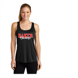 BAKER BALLERS LADIES DRIFIT RACERBACK TANK BLACK