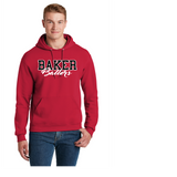 BAKER BALLERS UNISEX HOODIE RED