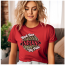 BALDWIN INDIANS SMALL TOWN BIG PRIDE CHEETAH TEE