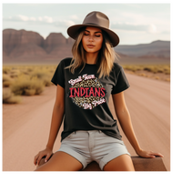BALDWIN INDIANS SMALL TOWN BIG PRIDE CHEETAH TEE