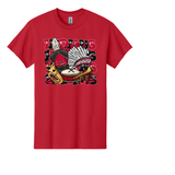 BALDWIN INDIANS MARCHING BAND COLLEGE UNISEX COTTON  TEE