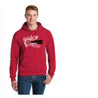 BALDWIN INDIANS MARCHING BAND UNISEX HOODIE