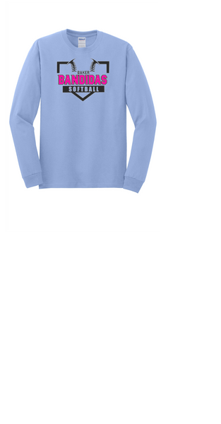 BANDIDAS CAROLINA BLUE UNISEX COTTON LONG SLEEVE TEE