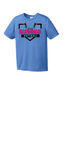 BANDIDAS SOFTBALL UNISEX COTTON SHORT SLEEVE TEE