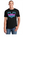 BANDIDAS SOFTBALL UNISEX COTTON SHORT SLEEVE TEE