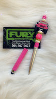 BARB JEEP PINK STYLUS PEN