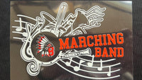 BALDWIN INDIANS CAR DECAL