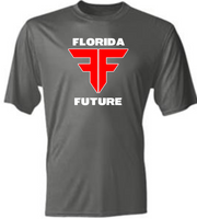 FLORIDA FUTURE BLACK,RED,WHITE OR GREY  DRI FIT UNISEX SHORT SLEEVE TEE A4