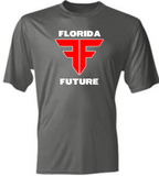 FLORIDA FUTURE BLACK,RED,WHITE OR GREY  DRI FIT UNISEX SHORT SLEEVE TEE A4
