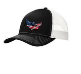 FREEDOM EMBROIDERD MENS TRUCKER SNAP BACK HAT EAGLE