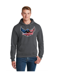 FREEDOM NEW EAGLE UNISEX HOODIE 50/50