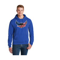 FREEDOM NEW EAGLE UNISEX HOODIE 50/50