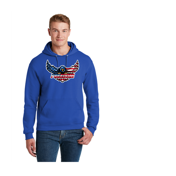 FREEDOM NEW EAGLE UNISEX HOODIE 50/50