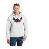 FREEDOM NEW EAGLE UNISEX HOODIE 50/50