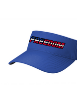 FREEDOM EMBROIDERED NIKE DRI FIT PERFORMANCE VISOR