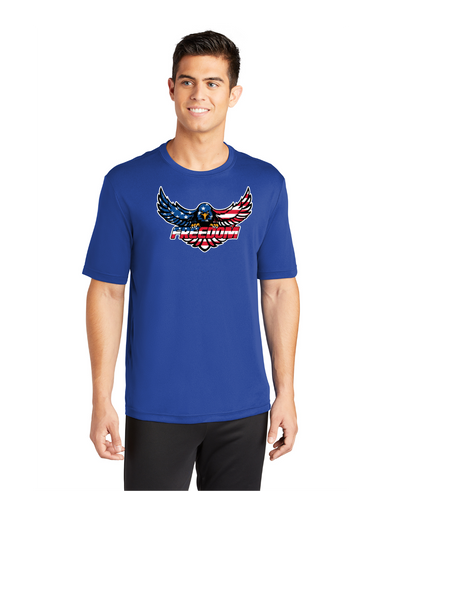 FREEDOM NEW EAGLE UNISEX DRIFIT SHORT SLEEVE TEE