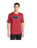 FREEDOM NEW EAGLE UNISEX DRIFIT SHORT SLEEVE TEE