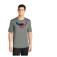 FREEDOM NEW EAGLE UNISEX DRIFIT SHORT SLEEVE TEE