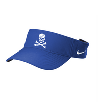 FREEDOM JOLLY ROGERS EMBROIDERED NIKE DRI-FIT PERFORMANCE VISOR