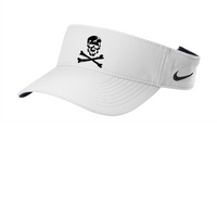FREEDOM JOLLY ROGERS EMBROIDERED NIKE DRI-FIT PERFORMANCE VISOR