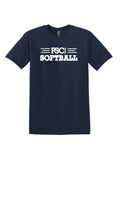 FSCJ SOFTBALL  UNISEX SOFTSTYLE COTTON SHORT SLEEVE TEE