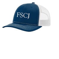 FSCJ SOFTBALL MENS  TRUCKER HAT SNAP BACK EMBROIDERED