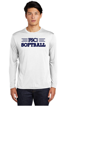 FSCJ SOFTBALL UNISEX DRI FIT LONG  SLEEVE