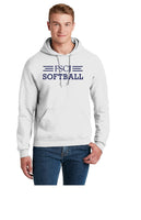 FSCJ SOFTBALL JERZEES 50/50 UNISEX HOODED SWEATSHIRT