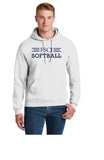 FSCJ SOFTBALL JERZEES 50/50 UNISEX HOODED SWEATSHIRT