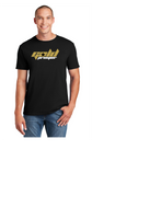 GOLD PREMIER UNISEX COTTON TEE SHORT SLEEVE WORD LOGO