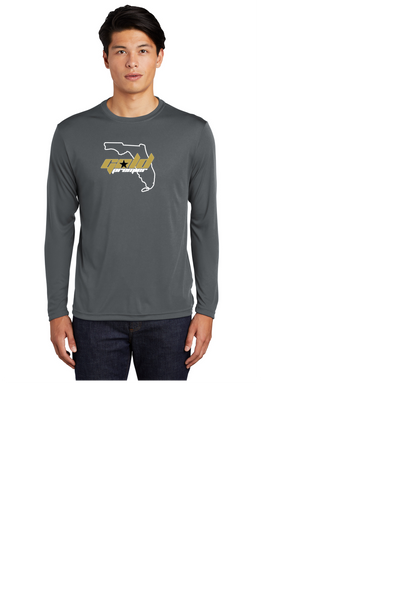 GOLD PREMIER UNISEX CHARCOAL GREY  LONG SLEEVE DRIFIT