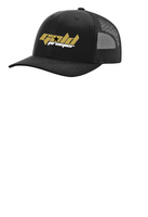 GOLD PREMIER MENS FITTED EMBROIDERED HAT