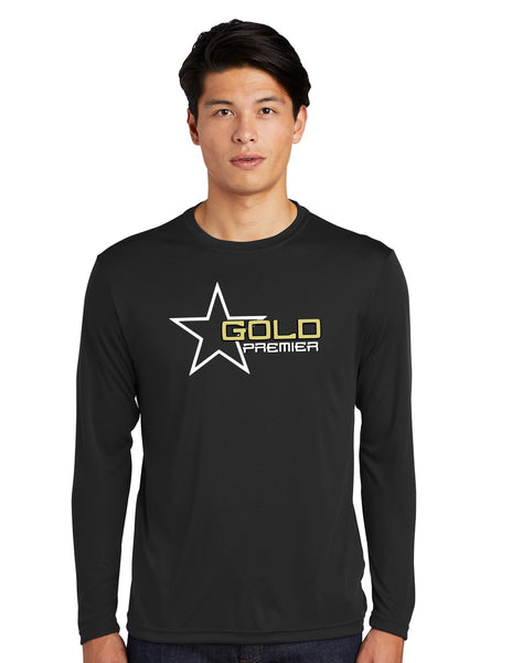 GOLD PREMIER UNISEX BLACK LONG SLEEVE DRIFIT