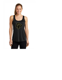 GOLD PREMIER GP LOGO LADIES RACERBACK DRIFIT TANK TOPS
