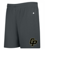 GOLD PREMIEER GP LOGO LADIES DRIFIT SHORTS 5 INCH  INSEAM VEGAS GOLD