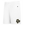 GOLD PREMIEER GP LOGO LADIES DRIFIT SHORTS 5 INCH  INSEAM VEGAS GOLD
