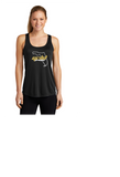 GOLD PREMIER LADIES BELLA CANVAS RACERBACK  FLOWY TANK