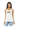 GOLD PREMIER LADIES BELLA CANVAS RACERBACK  FLOWY TANK