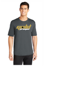 GOLD PREMIER UNISEX COTTON TEE SHORT SLEEVE WORD LOGO