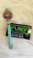 HOWDY HAT CUSTOM INK PEN LIGHT BLUE