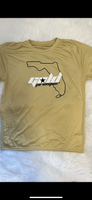 GOLD PREMIER  DRIFIT SHORT SLEEVE UNISEX  STATE DESIGN