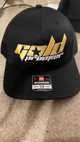 GOLD PREMIER EMBROIDERED TRUCKER HAT SNAP BACK